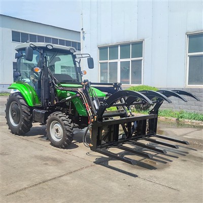 Trattore per l'agricoltura Mini trattori agricoli 80 CV 4 ruote motrici con c...